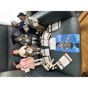 1993 Hamilton Collection Little Rascals porcelain dolls
